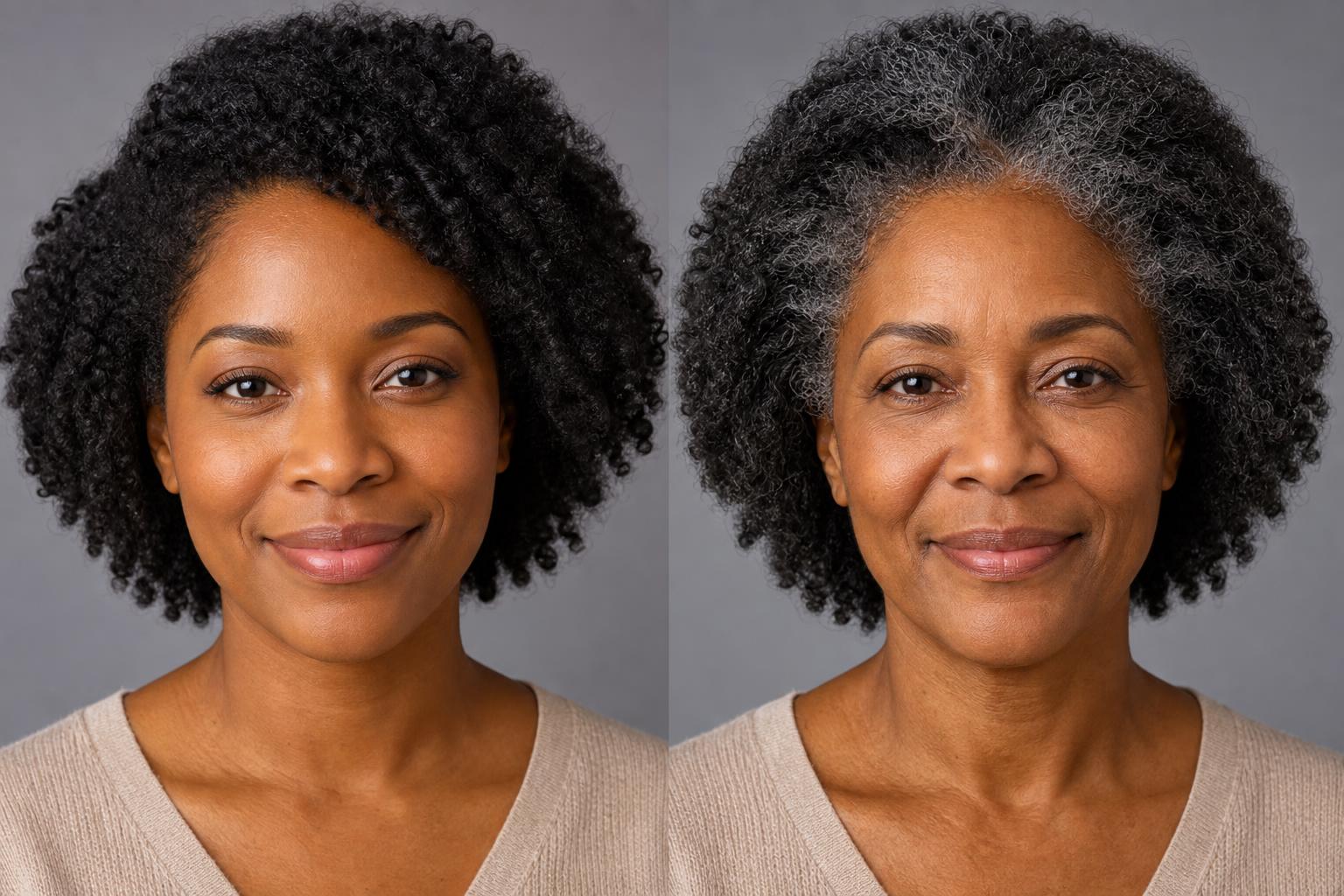 Age Time Machine before and after example