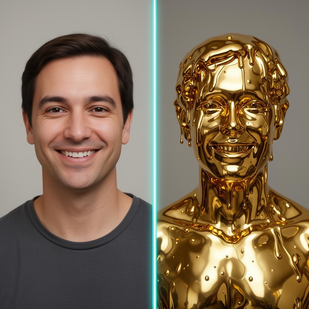 Liquid Gold before and after example