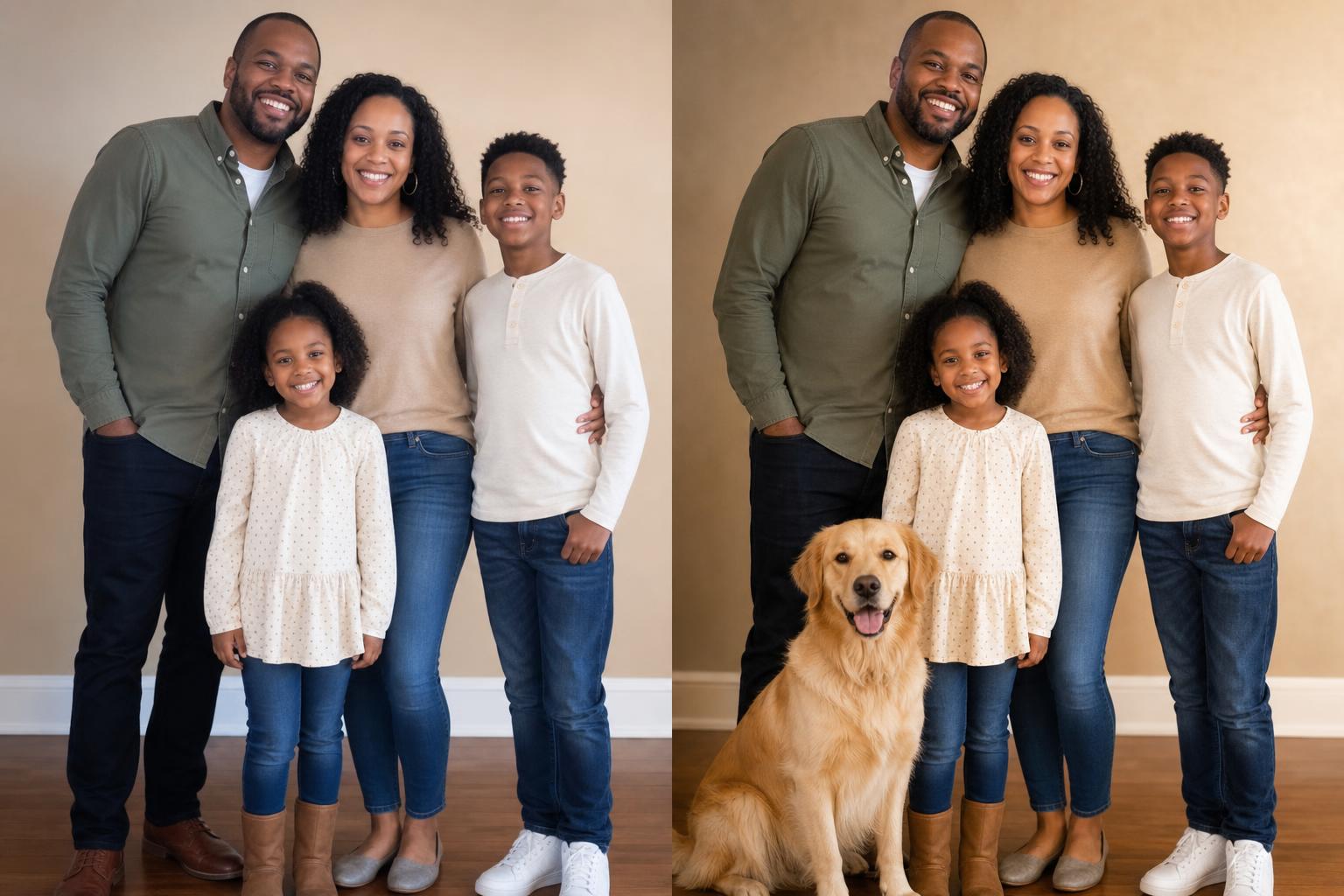 Add a Pet before and after example